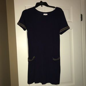 Charming Charlie’s Navy Blue T-Shirt Dress